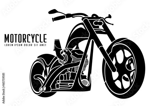 old vintage motorcycle