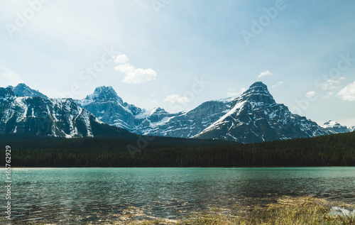 Glacial Lake and Mountain