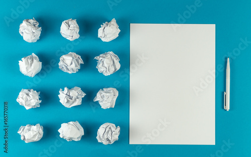 Writers Block Concept