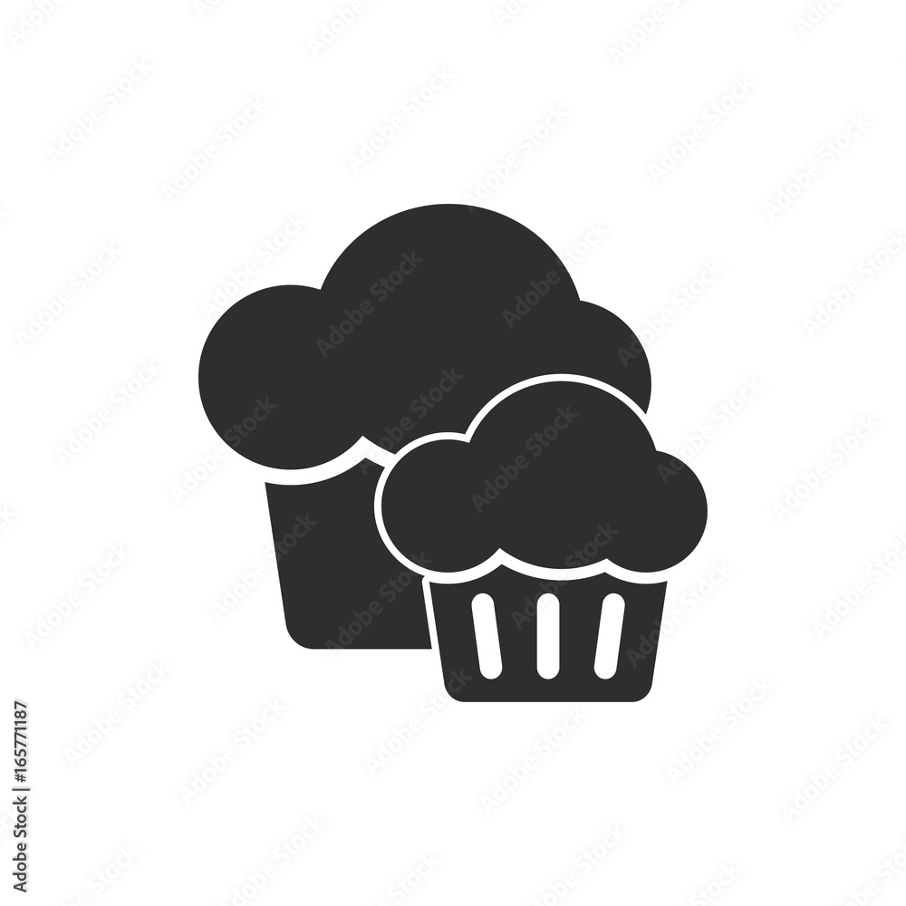 Cake vector icon. Cake vector icon.