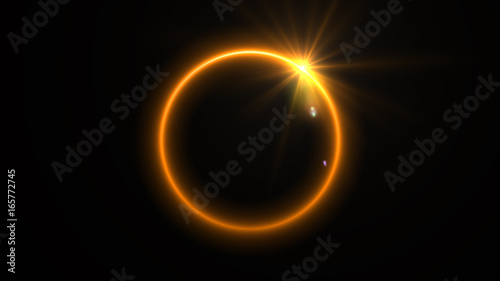 Abstract ring background wi...