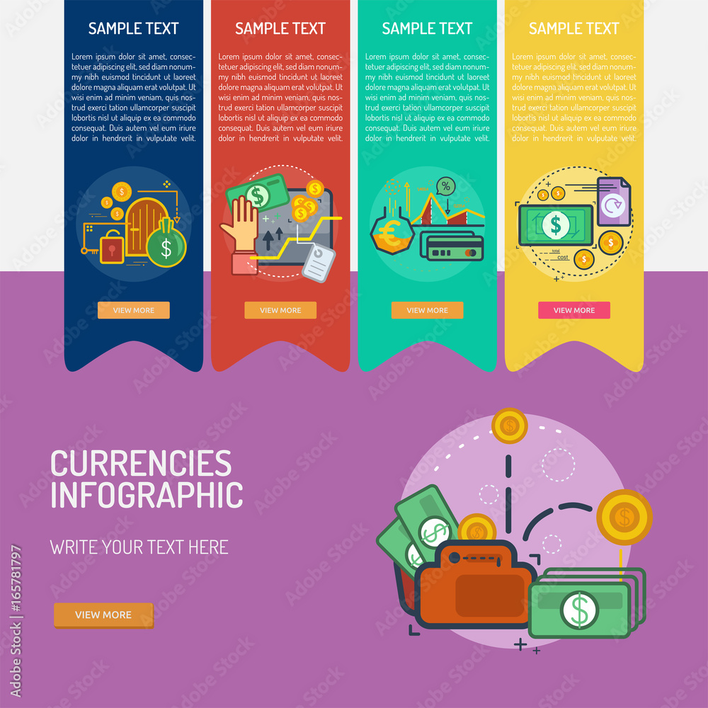 Infographic Currencies