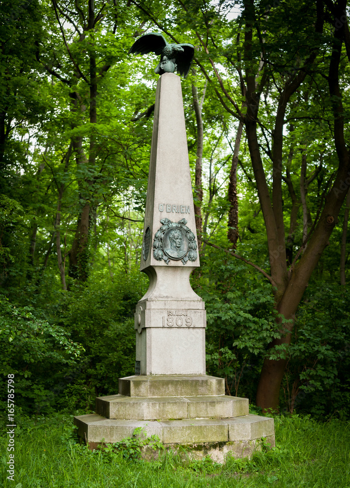 Monument of Major O'Brien in Jedlesee (Vienna)