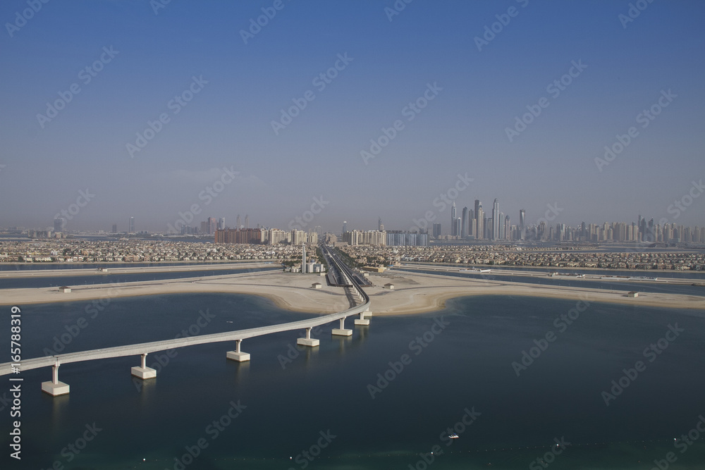 Dubai Panorama Palmensindel