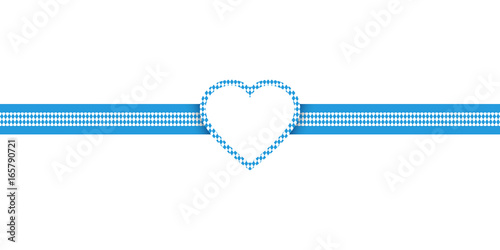 Package Band Heart Octoberfest Pattern