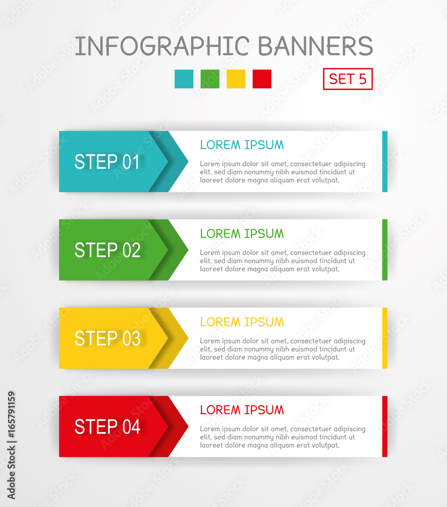 Infographic Banners SET4