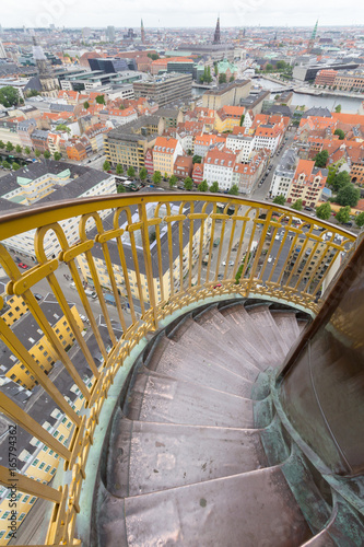 Canvas Print Panoramic cityscape, Copenhagen