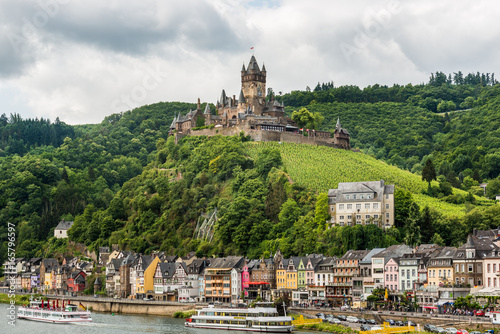 Cochem Imperial castle in Germany