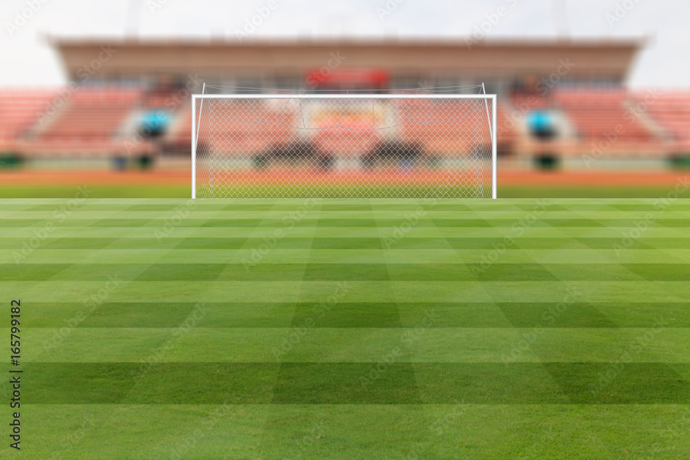 Fototapeta premium Soccer field, Football stadium