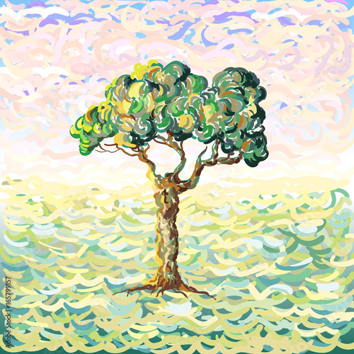 Van Gogh tree