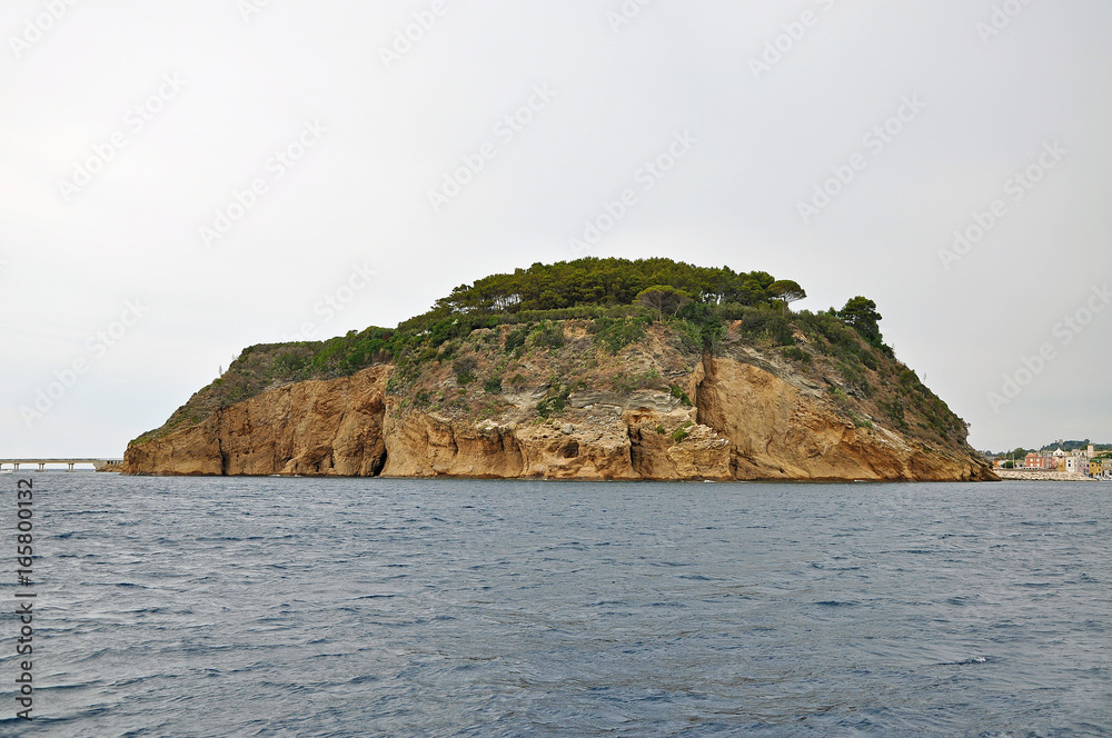 The nature reserve on the island of Procida The nature reserve on the island of Procida