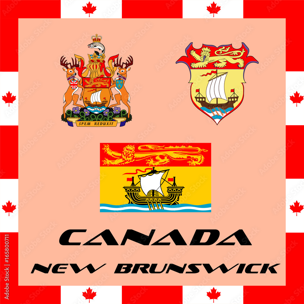 Official government elements of Canada - New Brunswick