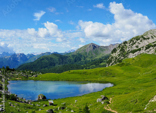 Bergsee am Lagazuoi, Dolomiten