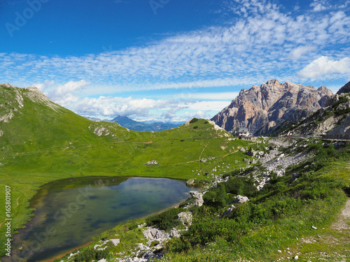 Bergsee am Lagazuoi, Dolomiten © Comofoto