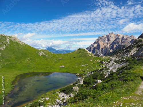 Bergsee am Lagazuoi, Dolomiten