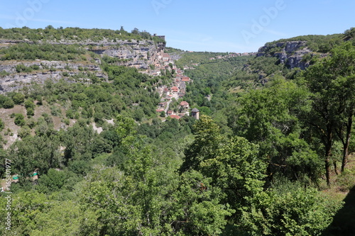 Ville de Rocamadour (Lot, Vallée de la Dordogne, Parc Naturel Régional des Causses du Quercy)