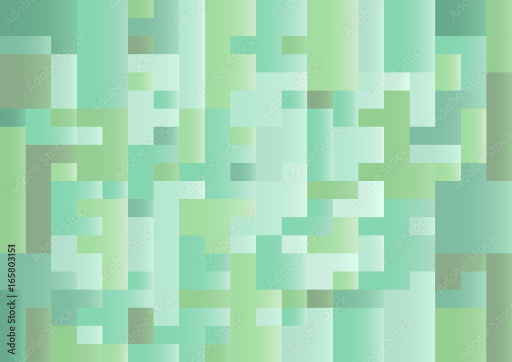 Green background which consist of rectangles, vector illustration Green background which consist of rectangles, vector illustration