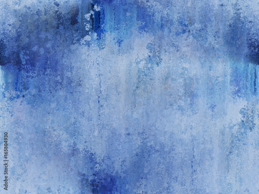 Obraz premium Grunge blue abstract texture background.