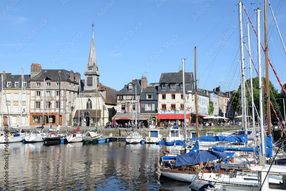 Hafen von Honfleur, Normandie