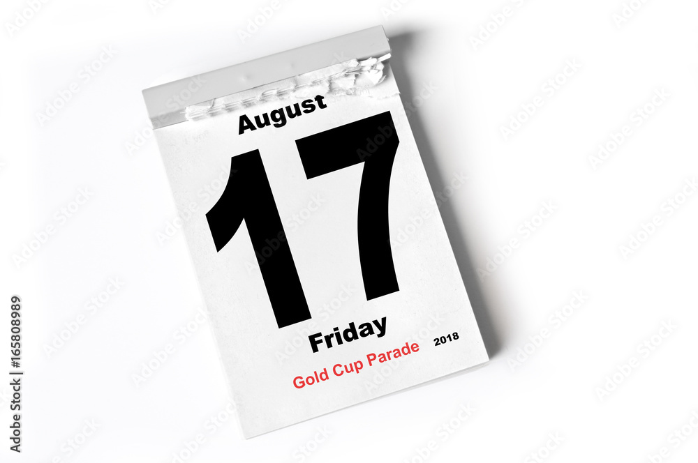 17. August 2018 Gold Cup Parade 17. August 2018 Gold Cup Parade