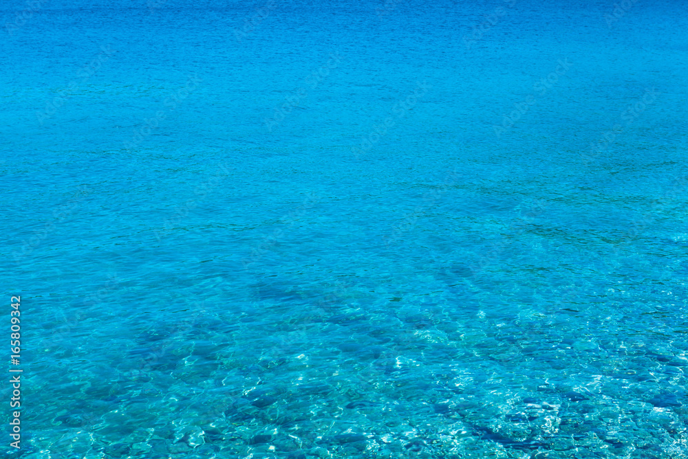 Obraz premium A seashore in Kornati islands, National park in Croatia, Adriatic sea:SIBENIK,CROATIA,May 28,2017