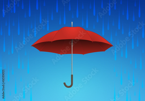parapluie - pluie - protection - assurance - protéger - concept - météo