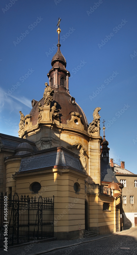 Chapel of St. John Sarkander in Olomouc. Moravia. Czech Republic