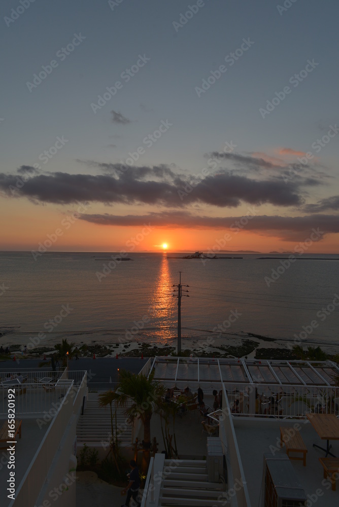 Obraz premium 沖縄サンセット