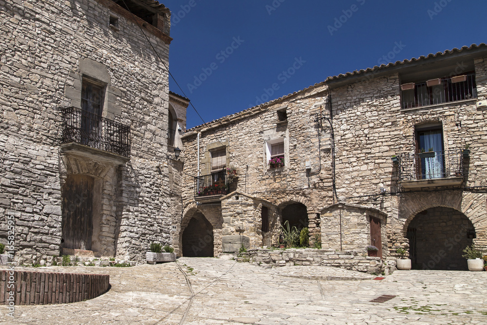 Medieval Village of Montfalco Murallat