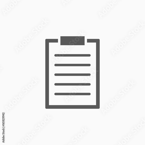 clipboard icon