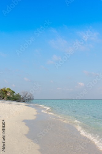 Fototapeta Naklejka Na Ścianę i Meble -  sandy beach Maldives