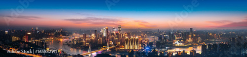 The beautiful city of Chongqing photo