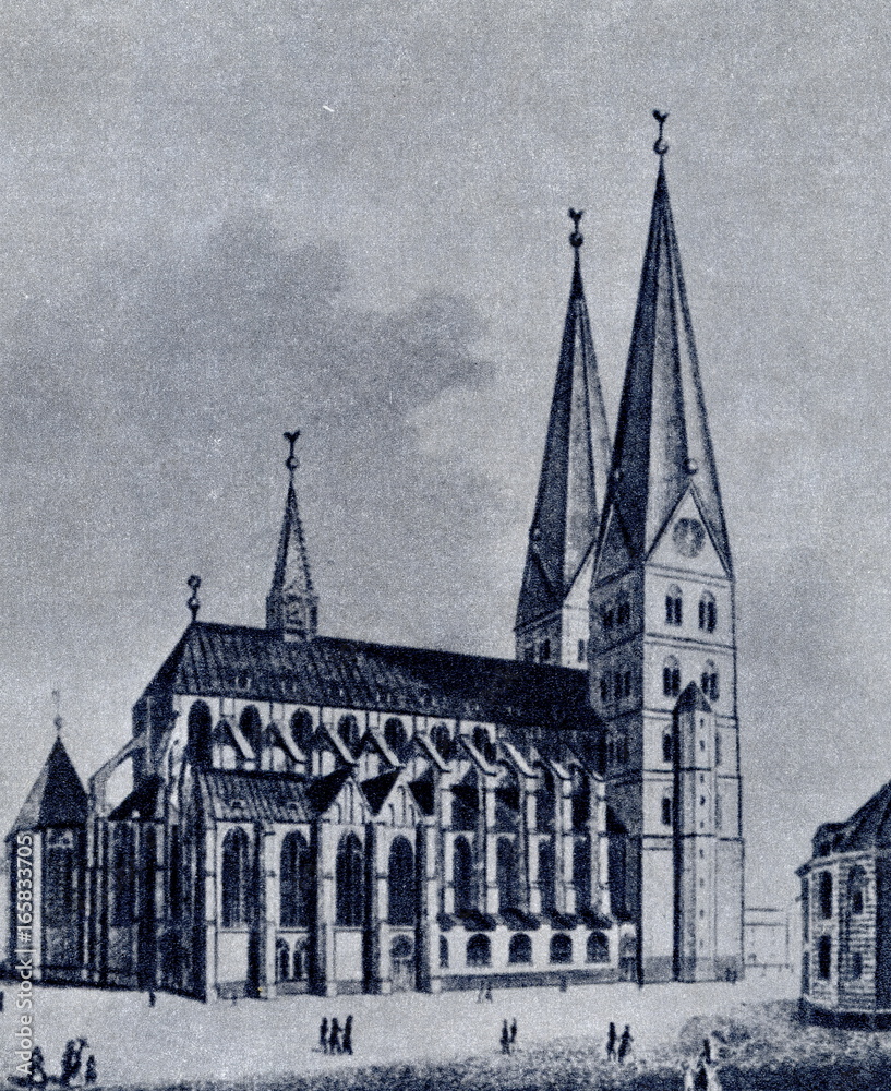 St. Mary's Church in Lübeck at Bach's lifetime