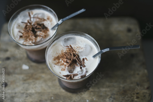 Iced chocolate photo