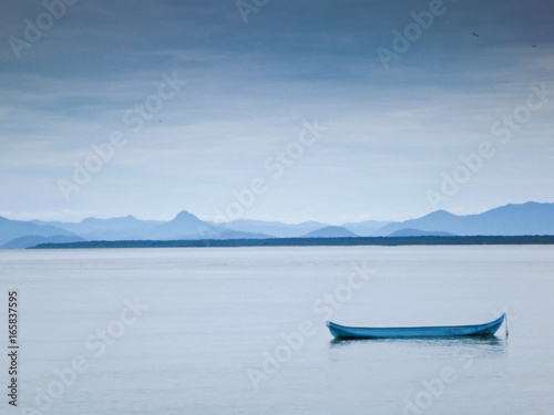 Ilha do Mel (Honey Island) - Boat and Mountains