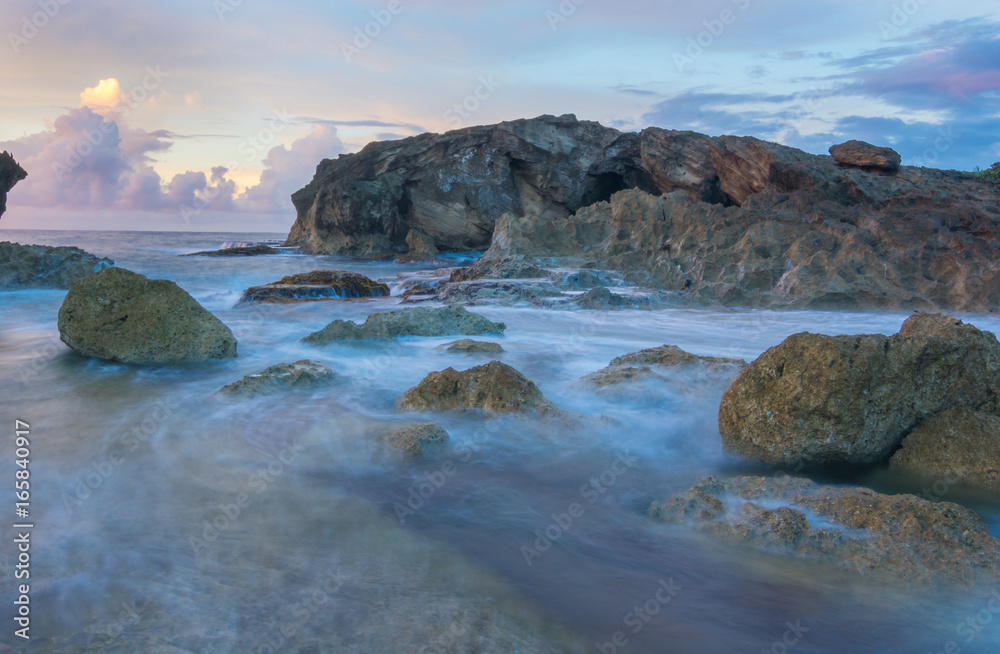 The rocks and the sea The rocks and the sea