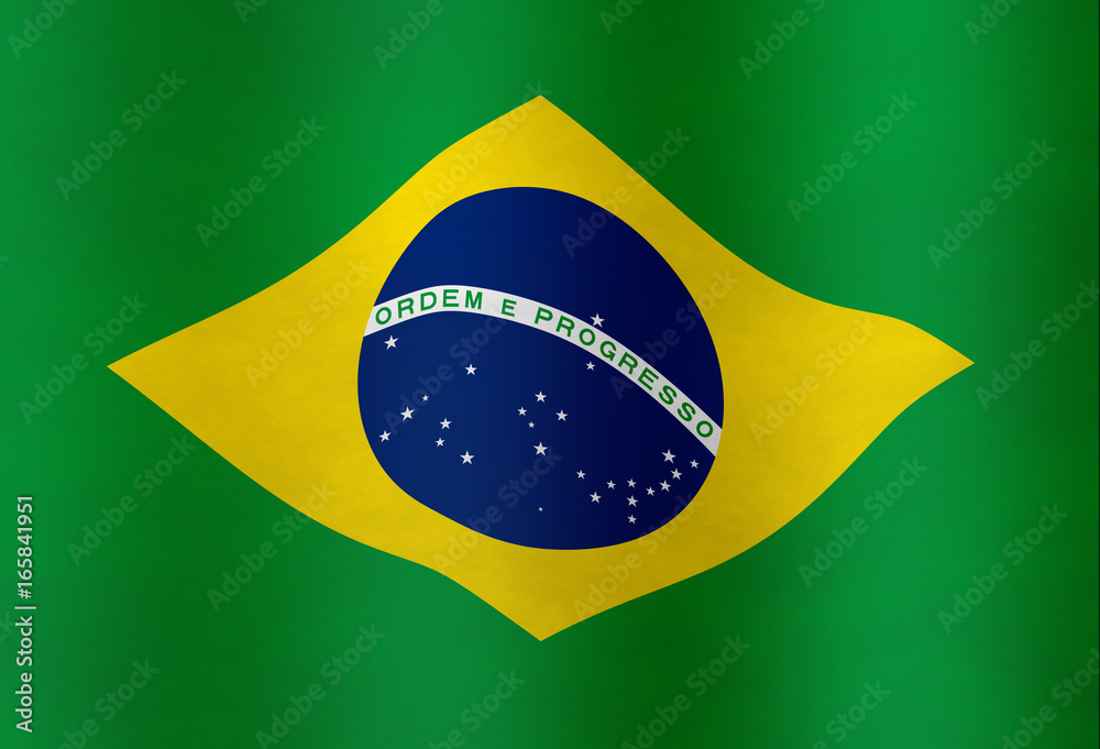 Fototapeta premium Brazilian Flag