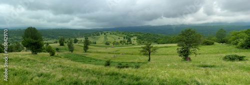 Landschaft in Maramures in Rumänien