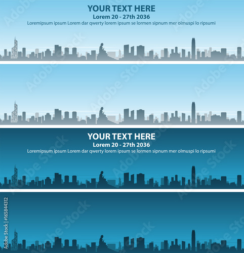 Hong Kong Skyline Event Banner
