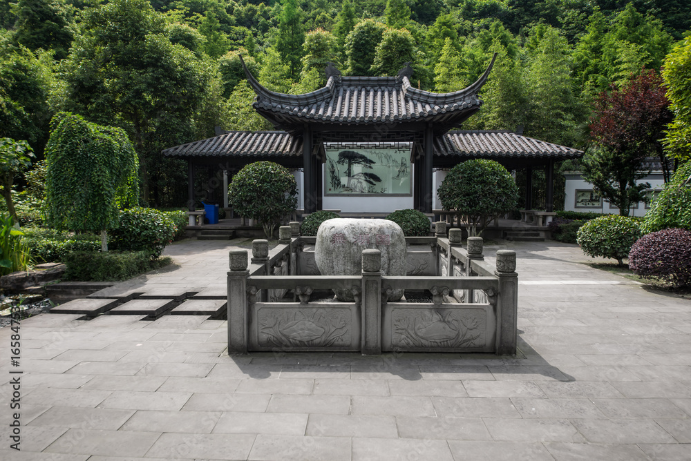 Obraz premium Chinese garden n Zurich