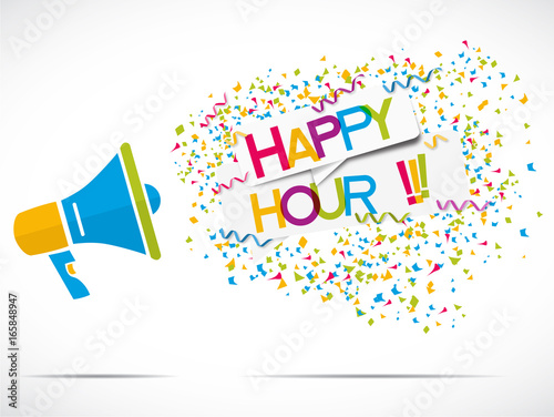 mégaphone : happy hour. !!!!