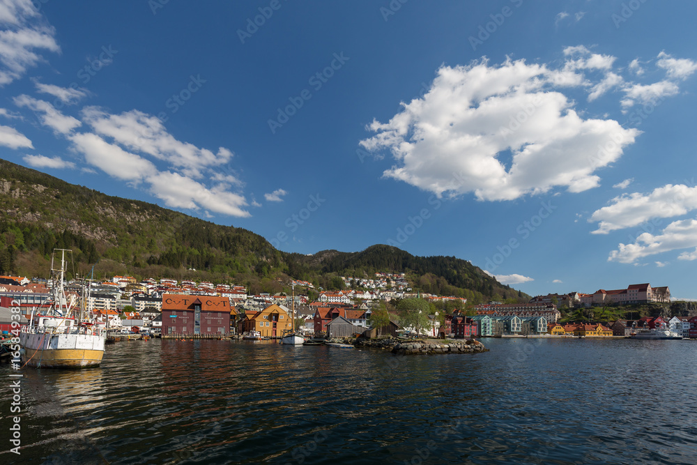 Bergenhus waterfront, Bergen, Norway