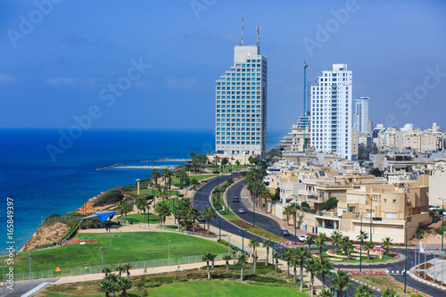 Netania promenade. Israel photo