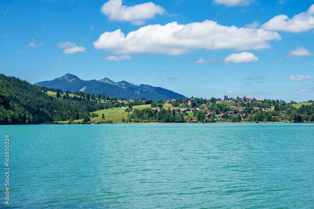 Allgäu - Weißensee bei Füssen