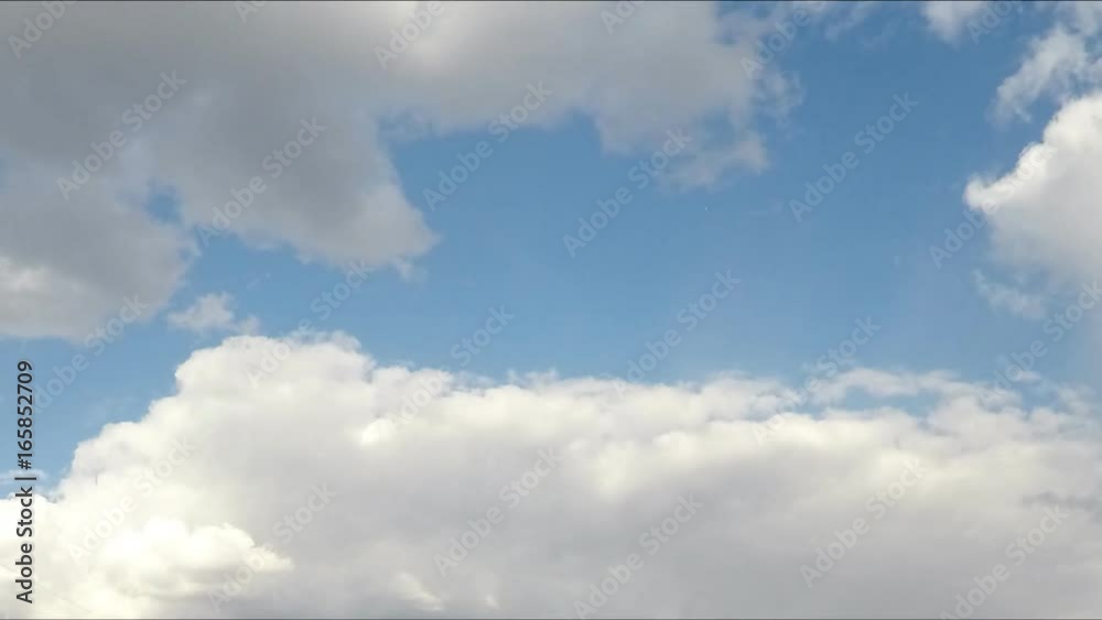 massive Clouds Float On Sky Timelapse massive Clouds Float On Sky Timelapse
