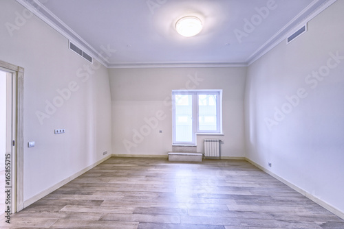 empty interior in modern house