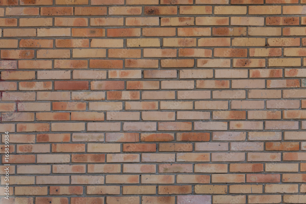Orange brick wall texture background Orange brick wall texture background