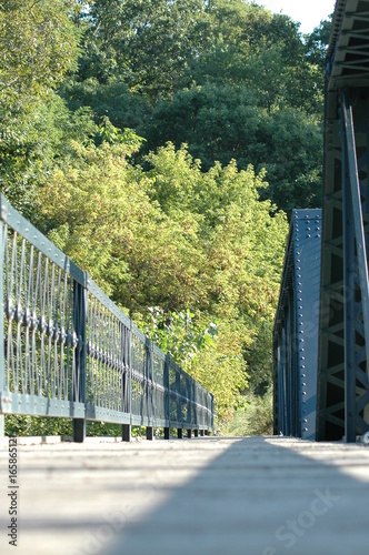 Bridge crossing Blackstone River