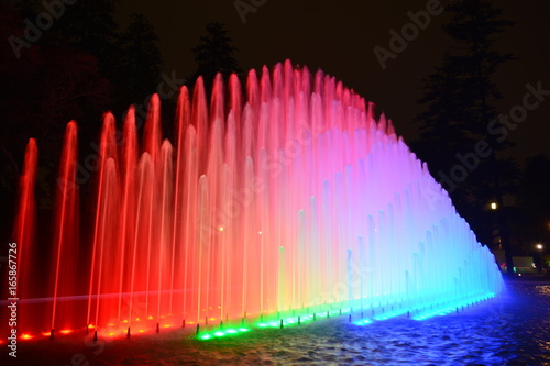 Fuente Circuito mágico del Agua, Lima Perú photo