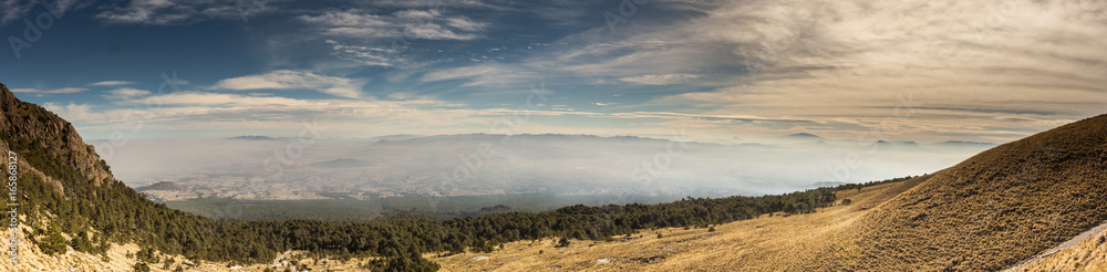 Panoramica del valle de tlaxcala